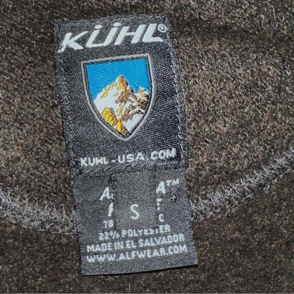 Kuhl Alfpaca Women’s Fleece Full Zip Brown Jacket Small - Picture 11 of 12